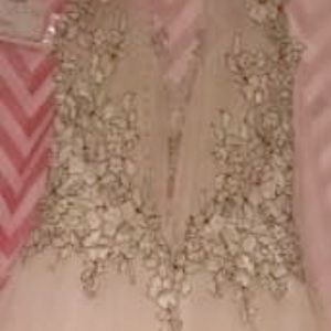 Gorgeous designer wedding dress.